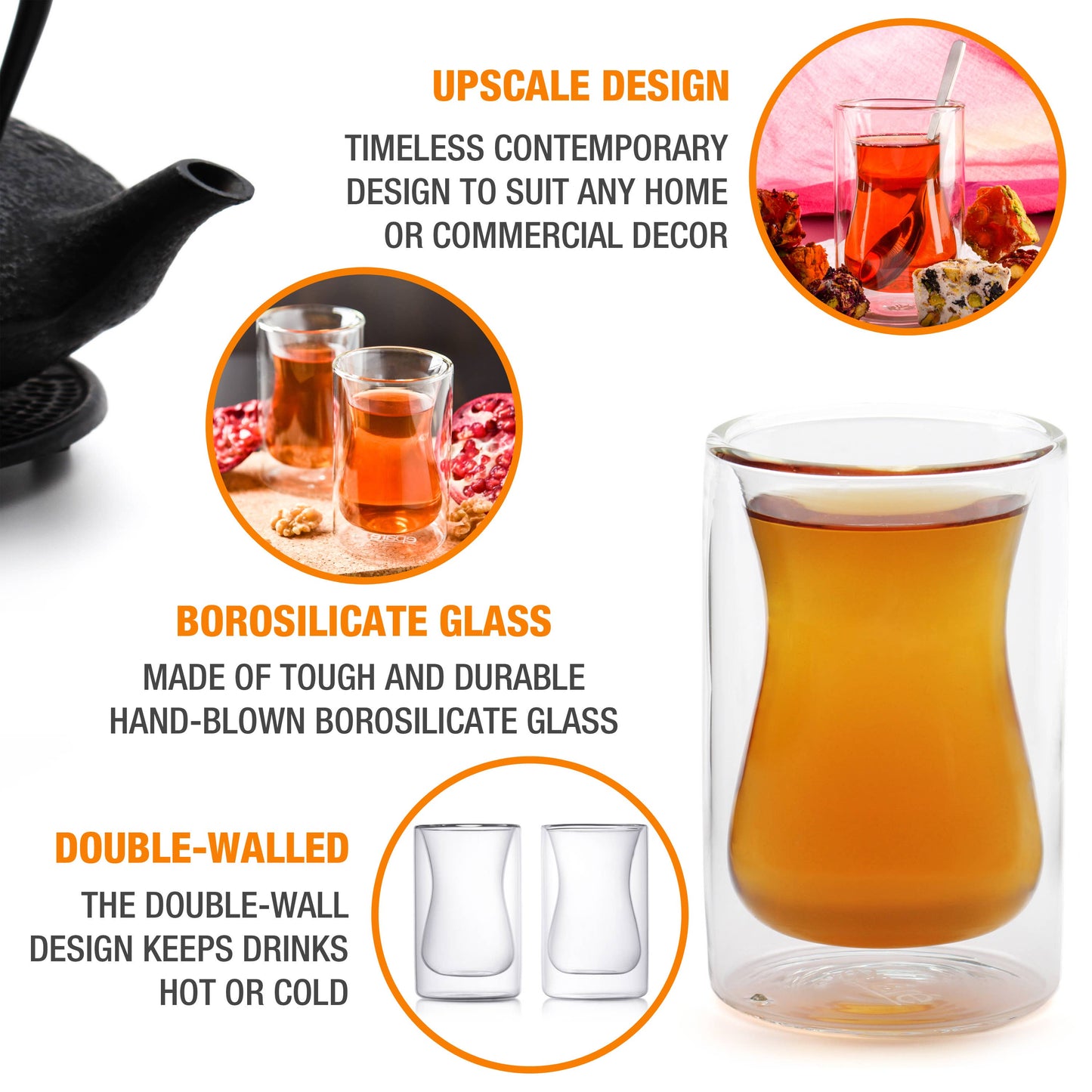 Double Wall Teacup