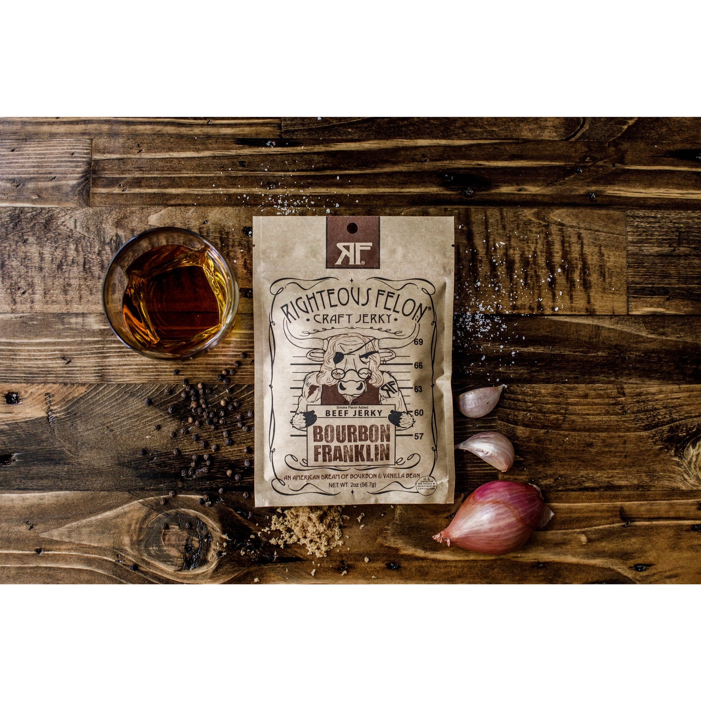 Bourbon Franklin Beef Jerky