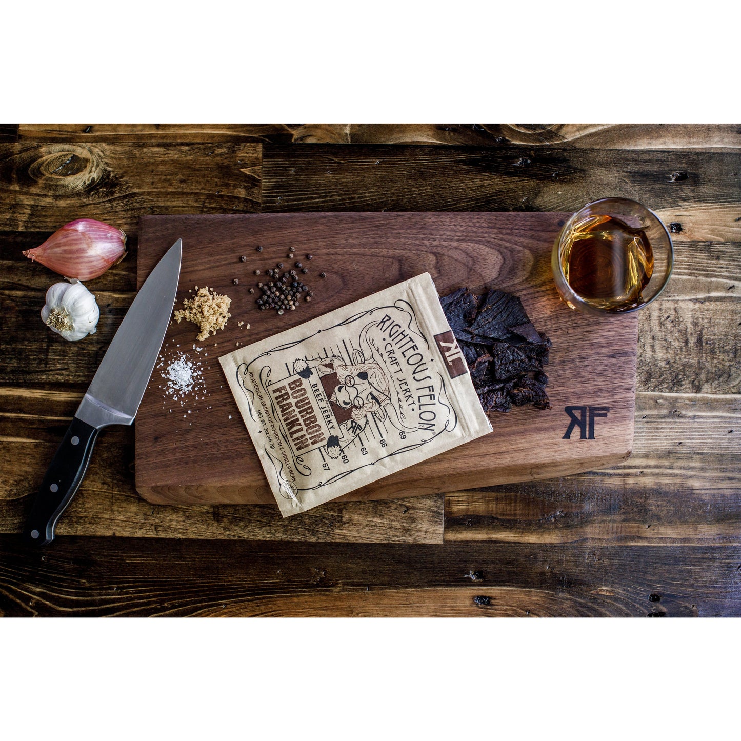 Bourbon Franklin Beef Jerky