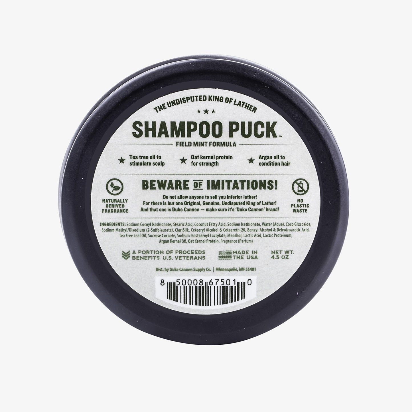 Field Mint Shampoo Puck