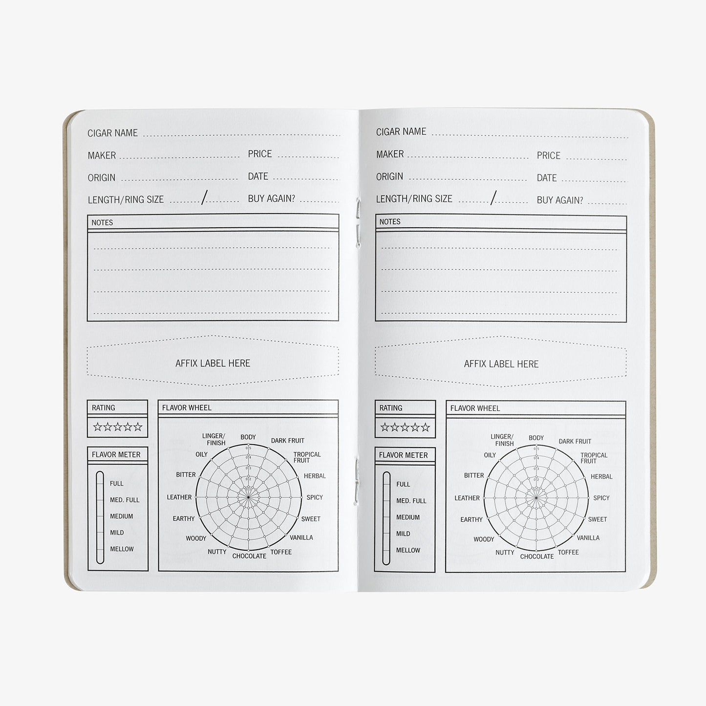 Cigar Logbook