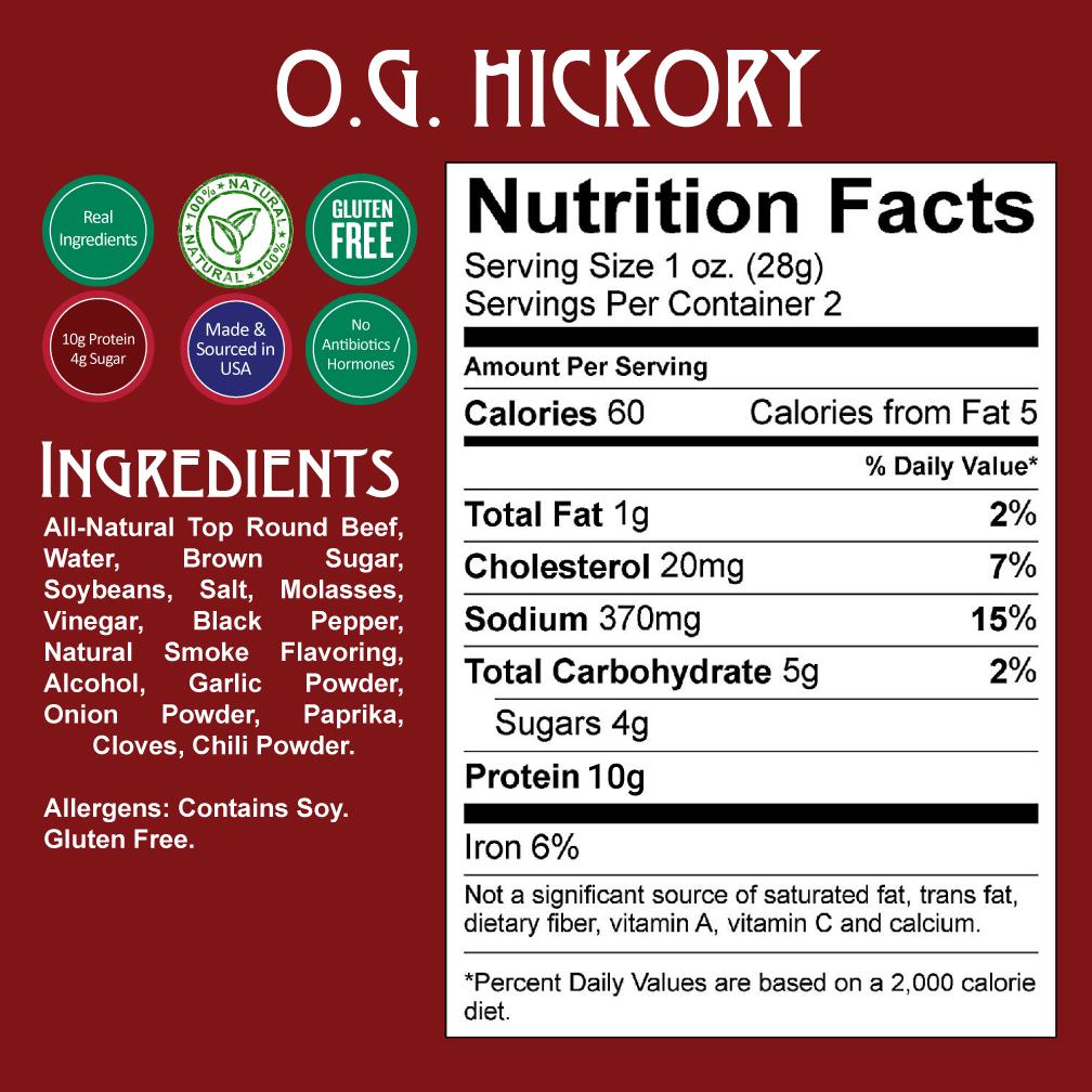 Hickory Beef Jerky