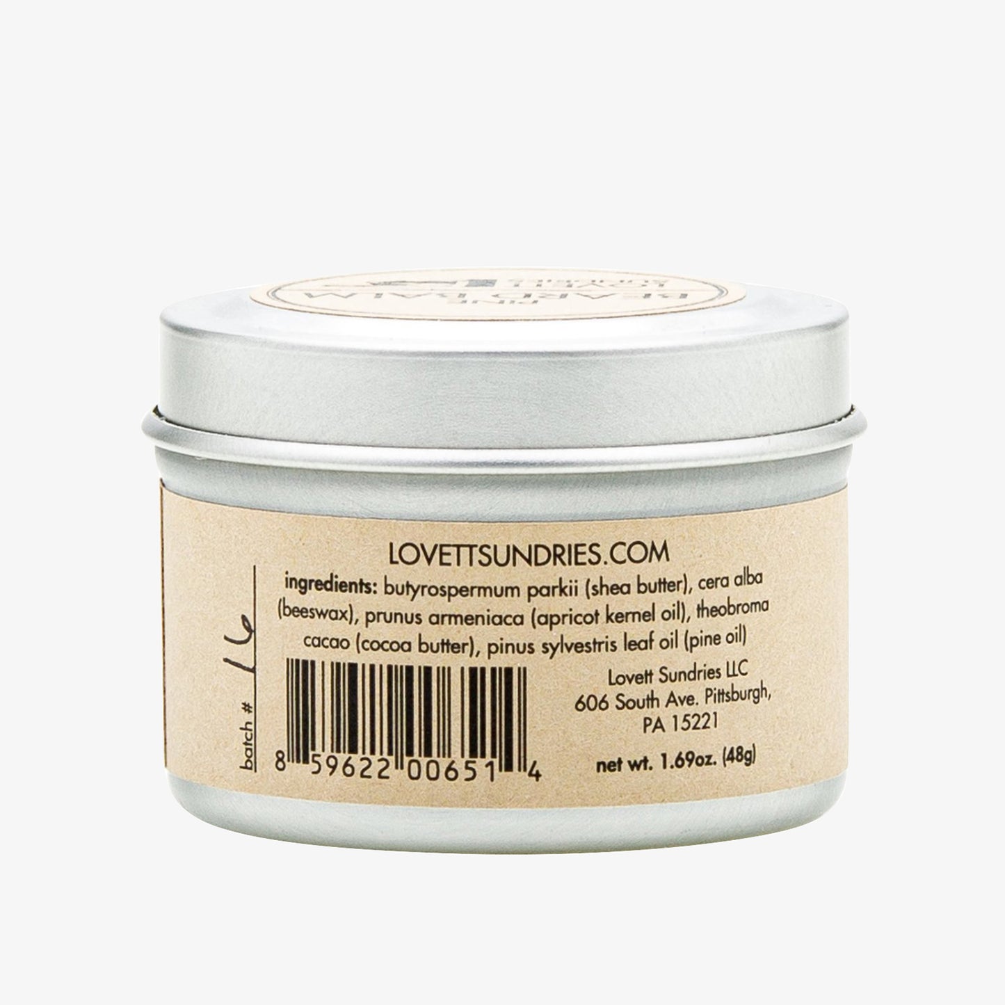 Unscented Beard Balm