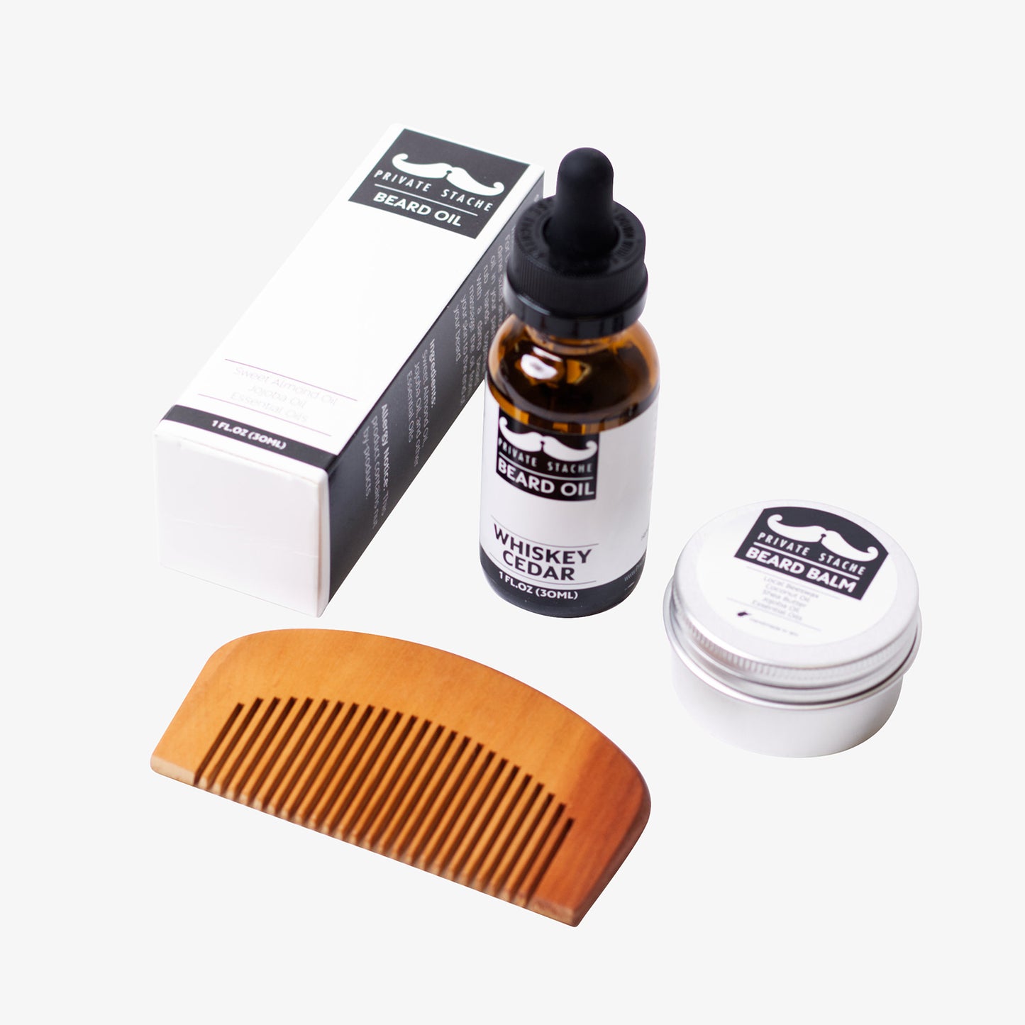Whiskey Cedar Beard Kit
