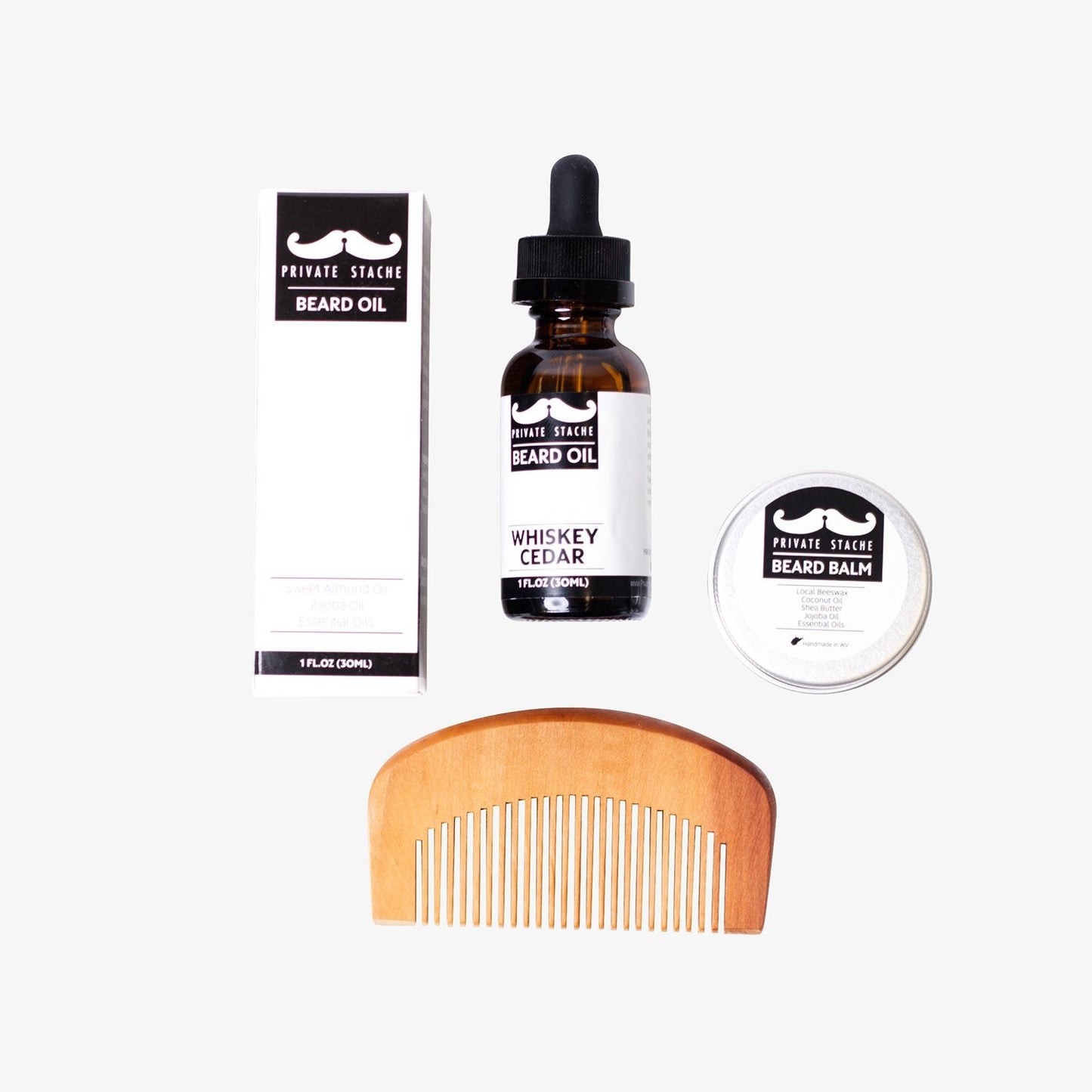 Whiskey Cedar Beard Kit