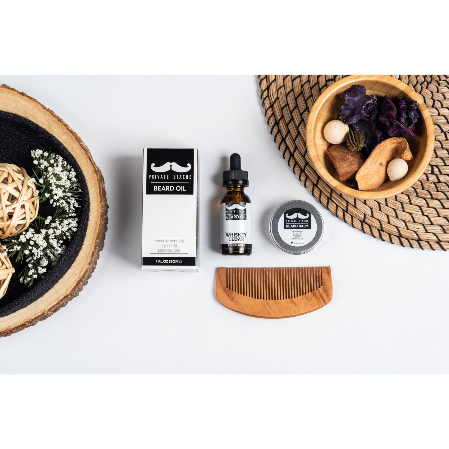 Whiskey Cedar Beard Kit