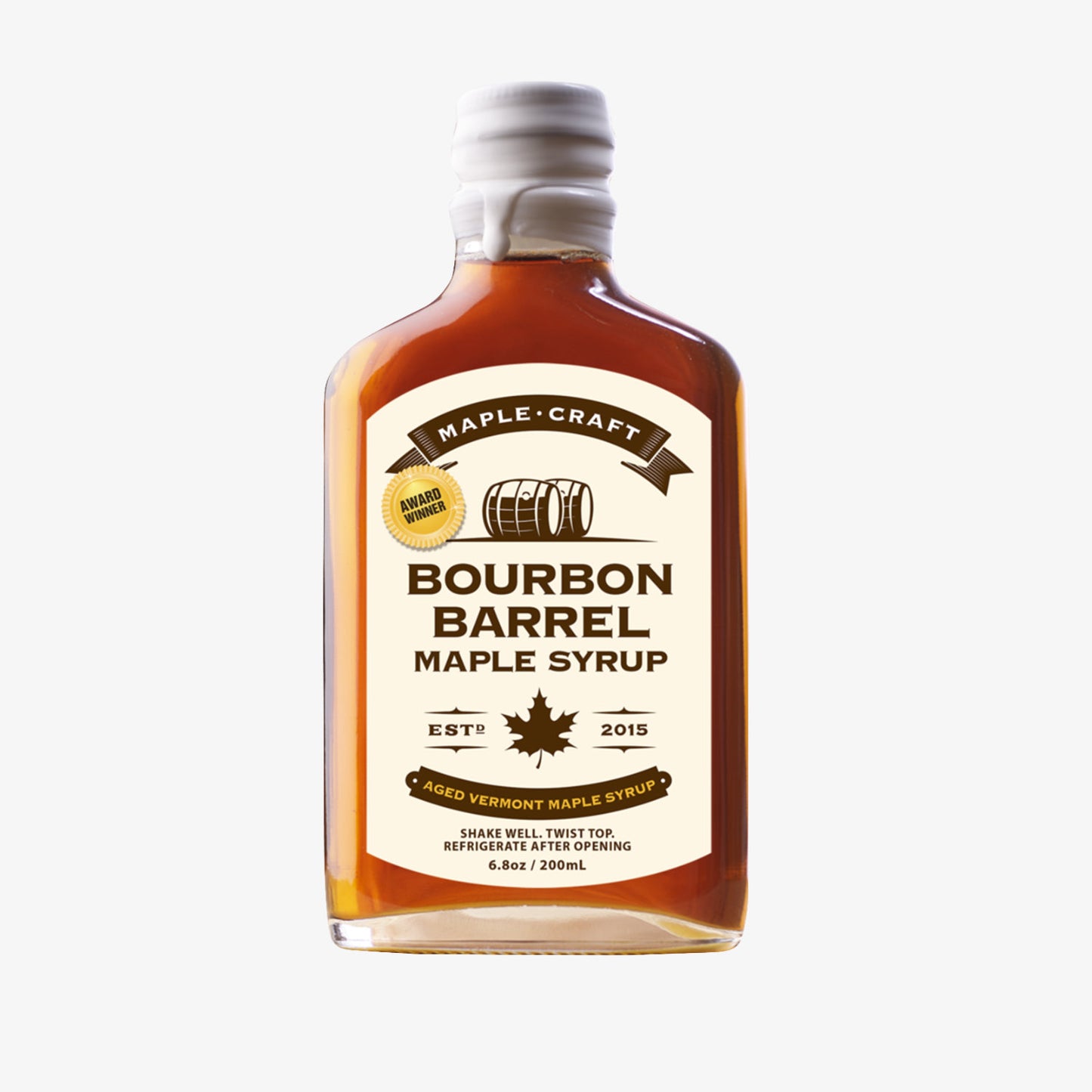 Bourbon Barrel Maple Syrup