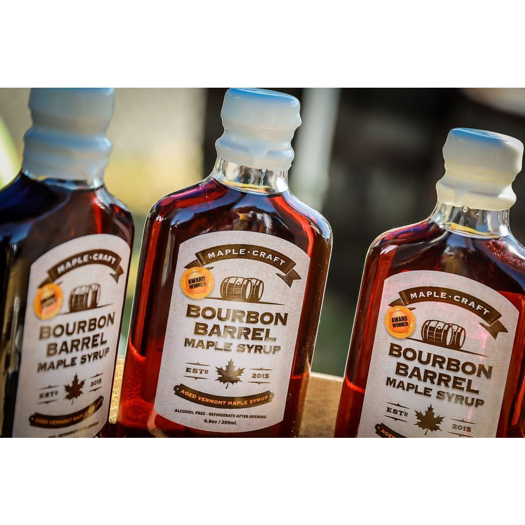 Bourbon Barrel Maple Syrup