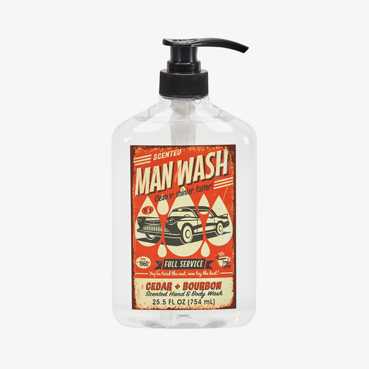 Cedar and Bourbon Man Wash