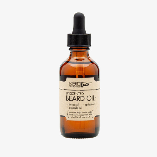 Unscented Beard Oil